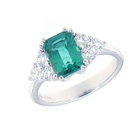 Anello Fanton Gioielli Donna in Oro Smeraldo ANOR-129-52